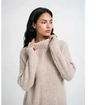 Rundhalspullover SMITH & SOUL, Damen, Gr. XL, beige (rose powder), Rippstrick,