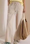 Stoffhose CECIL "Style Neele", Damen, Gr. XXL (46), L&auml;nge 30, beige (grain beige