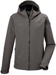 Softshelljacke KILLTEC "KOS 482 MN SFTSHLL JCKT", Herren, Gr. S, grau (olivgr&uuml;n),
