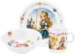 Seltmann Weiden Kindergeschirr-Set "Kindergeschirr Set Compact Prinzessin 3er Set