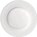 Villeroy & Boch Speiseteller "Speiseteller Manufacture Ice &oslash; 27,1 cm wei&szlig;"