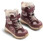 Stiefel WHEAT "WHEAT Winterboot Dixie Tex", M&auml;dchen, Gr. 25, rot (grau moon