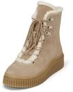 Stiefelette MARC O'POLO "mit markanter Rillen-Plateausohle", Damen, Gr. 37, beige