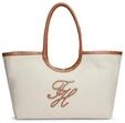 Tommy Hilfiger Tragetasche "TH ELEV SUMM MAXI TOTE CANVAS" Damen Schultertasche,