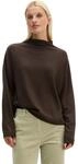 Strickpullover MARC O'POLO "aus softem Schurwolle-Mix", Damen, Gr. S, braun (burnt