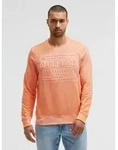Sweater CAMP DAVID, Herren, Gr. XXL, orange (mellow orange), Sweatware, Material: