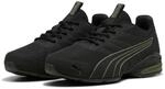 Sneaker PUMA "ELECTRO CAMO", Herren, Gr. 44, Textil, schwarz (puma schwarz, moss