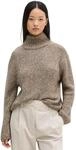 Strickpullover MARC O'POLO "aus weichem Bio-Baumwolle-Alpakawolle-Mix", Damen, Gr.
