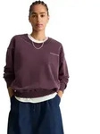 Sweatshirt MARC O'POLO DENIM "aus softer Bio-Baumwolle", Damen, Gr. XXS, lila