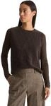 Strickpullover MARC O'POLO "aus reiner Merinowolle", Damen, Gr. XXS, braun (burnt