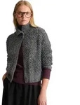 Cardigan MARC O'POLO DENIM "aus Baumwolle-Schurwolle-Viskose-Mix", Damen, Gr. XXS,