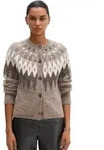 Cardigan MARC O'POLO "aus kuscheligem Wolle-Alpakawolle-Mix", Damen, Gr. XS, braun