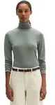 Langarmshirt MARC O'POLO "aus TENCEL&trade; Lyocell", Damen, Gr. XXS, gr&uuml;n (foggy blau),