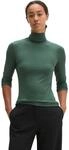 Langarmshirt MARC O'POLO "aus TENCEL&trade; Modal-Stretch", Damen, Gr. XXS, gr&uuml;n (quiet