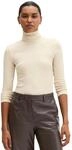 Langarmshirt MARC O'POLO "aus soft geripptem Jersey", Damen, Gr. XXS, chalky sand,