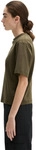 T-Shirt MARC O'POLO "aus Interlock-Jersey", Damen, Gr. XXS, mossy earth,
