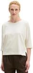 T-Shirt MARC O'POLO "aus Feinstrick-Jersey", Damen, Gr. XS, wei&szlig; (wei&szlig; cotton),