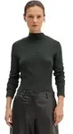 Langarmshirt MARC O'POLO "aus Organic Cotton", Damen, Gr. XXS, broken graphite,