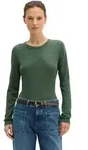 Langarmshirt MARC O'POLO "aus Organic Cotton", Damen, Gr. XXS, quiet pine,