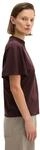 T-Shirt MARC O'POLO "aus Baumwoll-Single-Jersey", Damen, Gr. XS, braun (schwarz