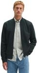 Sweatjacke MARC O'POLO "aus elastischem Bio-Baumwoll-Mix", Herren, Gr. S, schwarz