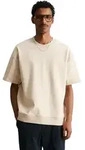 T-Shirt MARC O'POLO DENIM "aus schwerem Interlock Jersey", Herren, Gr. S, beige