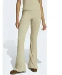Leggings ADIDAS ORIGINALS "ESSENTIALS RIB FLARED", Damen, Gr. L, N-Gr, beige...