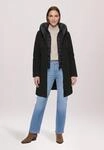 Outdoorjacke BETTY BARCLAY "Damen mit Kapuze", Damen, Gr. 38, schwarz, Stoff,