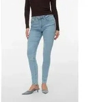 Skinny-fit-Jeans VERO MODA "VMPOLLY MR SKINNY JEANS RA3056 NOOS", Damen, Gr. XL...