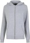Sweatjacke URBAN CLASSICS "Urban Classics Ladies Basic Essential Zip Hoody", Damen,