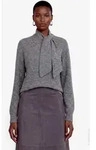 Strickpullover ZERO, Damen, Gr. 40, true grau melange, Strick, Obermaterial: 41%