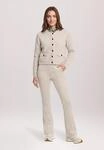 Strickjacke BETTY BARCLAY "Damen mit aufgesetzten Taschen", Damen, Gr. 36, beige