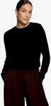 Strickpullover ZERO, Damen, Gr. 34, schwarz (schwarz beauty), Strick, Obermaterial: