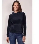 Kapuzenshirt CECIL, Damen, Gr. S (38), blau (urban dunkelblau), Web, 78%...