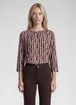 Print-Shirt RABE "T-Shirt", Damen, Gr. 50, braun (rosa), Obermaterial: 100%