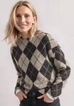 STREET ONE Langarmshirt aus softem Materialmix
