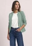 Kurzblazer STREET ONE, Damen, Gr. 34, gr&uuml;n (eucalyptus gr&uuml;n), Stoff, 76% Polyester,