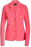 Jackenblazer GOLDNER "Kurzgr&ouml;&szlig;e Viskoseblazer mit Reverskragen", Damen, Gr. 21, rot