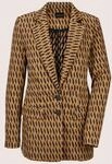 Jackenblazer MADELEINE "Blazer Langer Jersey-Blazer mit Reverskragen", Damen, Gr. 34,