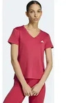 T-Shirt ADIDAS PERFORMANCE "ADIDAS WORKOUT ESSENTIALS MIT V-AUSSCHNITT", Damen, Gr.