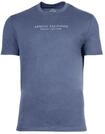 T-Shirt ARMANI EXCHANGE "T-Shirt T-SHIRT 1er Pack", Herren, Gr. M, blau (graublau),