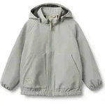 Outdoorjacke WHEAT "WHEAT Softshell Jacket Alleo", Kinder, Gr. 98, light flint, 100%