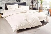 Primera Bettw&auml;sche "Uni Luxus-Satin in Gr. 135x200, 155x220 oder 200x200 cm" 2 Stk.