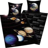 Herding Young Collection Wendebettw&auml;sche "Sonnensystem" 2 Stk. mit Infotexten