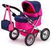 Puppenwagen BAYER "Trendy, pink/blau" bunt (pink, blau) Kinder Puppenwagen...