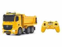 RC-Truck JAMARA "Muldenkipper Mercedes Arocs" Fernlenkfahrzeuge gelb Kinder Ab 6-8