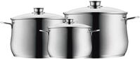 WMF Topf-Set "Diadem Plus" Set, 6 Stk. tlg. Cromargan Edelstahl Rostfrei 18/10