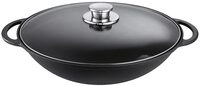SCHULTE-UFER Wok "Rustika" Gusseisen 1 Stk. tlg. Induktion