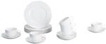 Geschirr-Set VILLEROY & BOCH "Kaffee-Set Royal 18er Set wei&szlig;", wei&szlig;, 18, Porzellan,