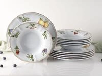 CreaTable Tafelservice "Teller Set, Geschirr-Set Flora Orchard" Service,